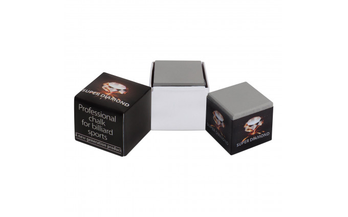 Мел Super Diamond Grey без ямочки 1шт.