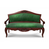 Диван Венеция массив ясень (№3,Ткань Vilvet Lux,78 Velvet-Lux)